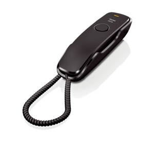 SIEMENS GIGASET DA210 - štandardný telefón bez displeja, farba čierna