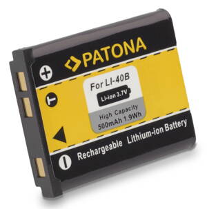 PATONA baterie pro foto Rollei Compactline 800/ Olympus Li-40B/ Li-42B 500mAh