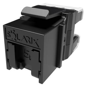 Solarix keystone c5e UTP RJ45 čierny pre kliešte SXKJ-NA-BU SXKJ-5E-UTP-BK-NA