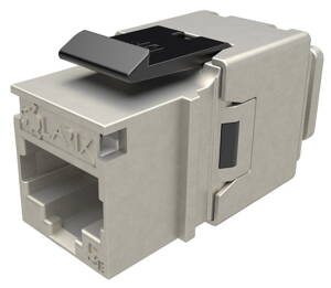 Solarix keystone c5e STP RJ45 čierny pre kliešte SXKJ-NA-BU SXKJ-5E-STP-BK-NA