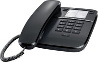 SIEMENS GIGASET DA310 - štandardný telefón bez displeja, farba čierna