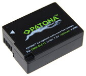 PATONA baterie pro foto Panasonic DMW-BLC12 E 1000mAh Li-Ion Premium