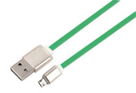 Net-X kabel Micro USB to USB   Nabíjení/Synchronizace, oboustranné konektory - zelený