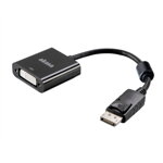 AKASA redukce z DisplayPort na DVI-I (F) / AK-CBDP15-20BK / 20 cm