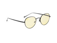 GUNNAR kancelářské brýle INFINITE / obroučky v barvě ONYX / jantarová skla