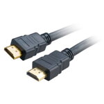 AKASA kabel HDMI(M) na HDMI(M) / AK-CBHD17 / 4k / max. 18Gbps / černý / 2m