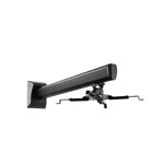 SUNNE by Elite Screens nástěnný držák pro projektory/ černý/ vzdálenost od zdi 225-750mm