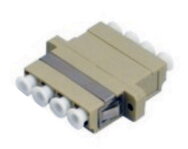 XtendLan LC-LC quad adapter, MM, PC, šedý, do optických rozvaděčů