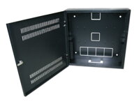 XtendLan Rozvaděč 540x150x550, černý, uchycení pro zařízení 19" (2U + 4U),  na zeď