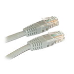 XtendLan Patch kabel Cat 5e UTP 1m - šedý