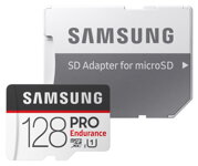 Samsung Micro SDXC karta 128GB PRO endurance + SD adaptér