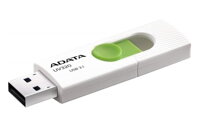 ADATA Flash disk UV320 32GB / USB 3.1 / bílo-zelená