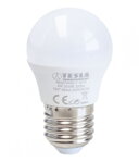 TESLA LED žárovka mini BULB/ E27/ 4W/ 230V/ 320lm/ 3000K/ teplá bílá