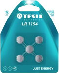 TESLA alkalická baterie LR1154 (LR44, blister) 5 ks