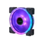 AKASA LED ventilátor Vegas TLX / AK-FN101 / 120mm / 3pin FAN / 3pin RGB LED / RGB LED