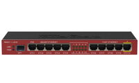 Mikrotik RouterBOARD RB2011iLS-IN / 600 MHz / 64 MB RAM / 5x GLAN / 5x LAN / SFP / R OS L4 / PoE / krabicka / zdroj