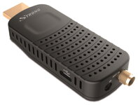 STRONG DVB-T/T2 tuner HDMI stick SRT 82/ Full HD/ H.265/HEVC/ externí anténa/ EPG/ PVR/ HDMI/ USB/ micro USB/ IR/ černý