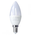 TESLA LED žárovka CANDLE svíčka/ E14/ 6W/ 230V/ 470lm/ 3000K/ teplá bílá