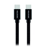 Swissten Datový Kabel Textile USB-C / USB-C 1,2 M Černý
