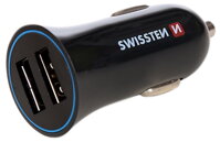 Swissten Cl Adaptér 2,4A Power 2X Usb + Kabel Usb-C