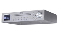 Soundmaster Elite line ICD2200SI kuchyňské rádio DAB+/ FM/ BT/ CD/ USB/ Stříbrné