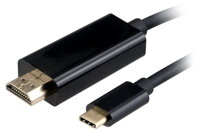 XtendLan Adaptér-kabel USB C na  HDMI kabel, 1,8m, 4k/60Hz