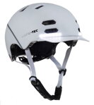 SAFE-TEC Chytrá Bluetooth helma/ SK8 White M