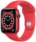 Apple Watch Series 6 GPS, 44mm PRODUCT(RED) Aluminium Case with PRODUCT(RED) Sport Band - Regular
