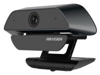HIKVISION webkamera DS-U12/ 2MP CMOS Sensor/ 1080p/ vestavěný mikrofon/ držák/ Plug and Play/ USB 2.0/ kabel 2 m/ černá