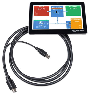 Victron GX Touch 70, 7", 1024x600, pre Cerbo GX, HDMI/USB