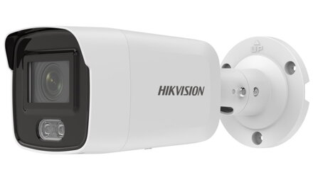 Hikvision DS-2CD2047G2-LU(2.8mm)(C) - 4MPix IP Bullet ColorVu AcuSense kamera; LED 40m, WDR 130dB, mikrofon, IP67