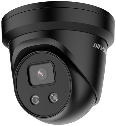 Hikvision DS-2CD2386G2-IU(BLACK)(2.8mm)(C) - 8MPix IP Turret AcuSense kamera; IR 30m, mikrofon, černá