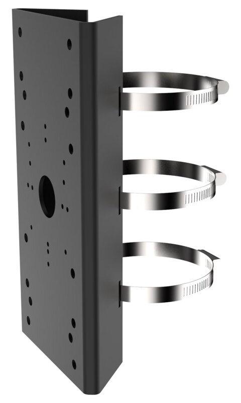 Hikvision DS-1275ZJ-SUS(black) - černý adaptér na sloup Hikvision DS-1275ZJ-SUS(black) - černý adaptér na sloup