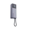 Xiaomi Power Bank 10000mAh 165W with Integrated Type-C Cable Gray EU BHR9361GL