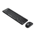 Logitech Wireless Keyboard and Mouse Combo MK220(QWERTY) US-Layout Black EU (920-003161)