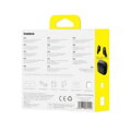 Baseus Earphone Bluetooth Bowie E18 TWS Earphones, BT 5.3, ENC, IPX4, Black EU (A00023800123-00)