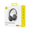 Baseus Headphone Bluetooth Bass 35 Max Wireless Headphones BT 5.3 with PNC, Gray(A00070800821-00)