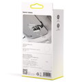 Baseus Car Tool Platinum Vehicle eyewear clip (Clamping type) Silver (ACYJN-B0S)