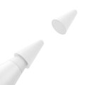 Baseus Tablet Tool Pen Replaceble Silicone Tips (12 pcs) for Stylus Pen (Soft), White (ARBJ020002)