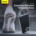 Baseus iPhone 13 Pro Max case Frosted Glass Protective Black (ARWS000501)