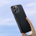 Baseus iPhone 13 Pro Max case Frosted Glass Protective Black (ARWS000501)