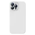 Baseus iPhone 13 Pro case Liquid Silica Gel Protective White (ARYT000402)