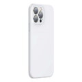 Baseus iPhone 13 Pro Max case Liquid Silica Gel Protective White (ARYT000502)