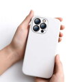 Baseus iPhone 13 Pro Max case Liquid Silica Gel Protective White (ARYT000502)