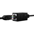 Baseus AirJoy Series Network Connector RJ-45 Ethernet Cable Connector 1pcs, Black (B00131100111-01)