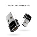 Baseus Converter USB Male To Type-C Female Black (CAAOTG-01)
