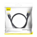 Baseus Video cable Cafule 4KHDMI Male To 4KHDMI Male 1m Black (CADKLF-E01)
