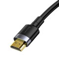 Baseus Video cable Cafule 4KHDMI Male To 4KHDMI Male 1m Black (CADKLF-E01)