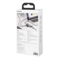 Baseus HUB Metal Gleam Series 8-in-1 Multifunctional (Type-C to PD/4K HD/USB3.0) Docking Station Gray (CAHUB-CV0G)