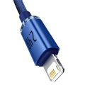 Baseus Lightning Crystal Shine Cable Series Fast Charging Data Cable 2.4A 1.2m Blue (CAJY000003)